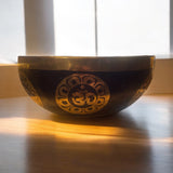 Tibetan Singing Bowl - Harmonic Bowl, Notes C and G - Root and Throat Chakra