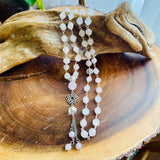 Rose Quartz Mala by Wojo - Half Mala