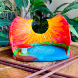 Sunset Incense Burner - Clay by Wojo