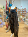 Acid Wash Overalls *- Size XL - Jogger Legs
