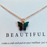 Butterfly Wish Necklaces