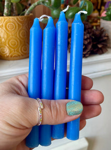 Blue Ritual Candle