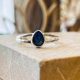Blue Sapphire Ring Size 10