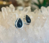 Obsidian Stud Earrings
