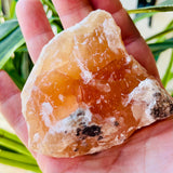Raw Honey Calcite Specimen