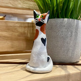 Calico Cat Incense Burner - Clay By Wojo