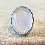 Rose Quartz Ring Size 10 - Star Asterism