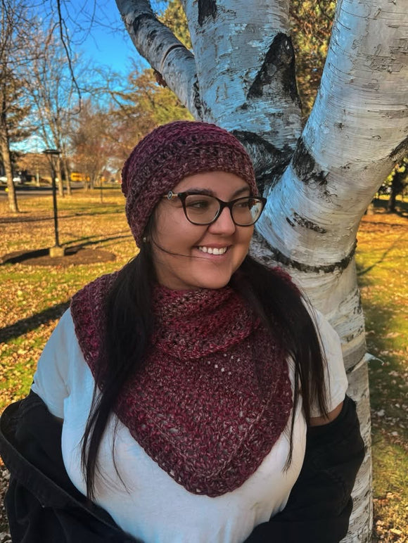 Crochet Shrug * - Pink/Red by Wojo