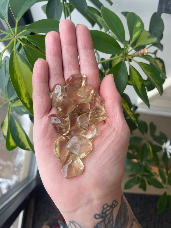 Golden Labradorite Tumble Stone