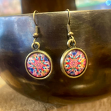 Nepal Mandala Earrings