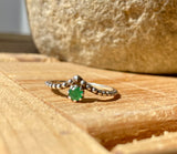 Emerald Tiara Ring