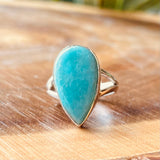 Amazonite Ring size 5