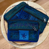 Flower Stitch Embroidered Pouch