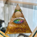 Rose Quartz Orgonite Pyramids