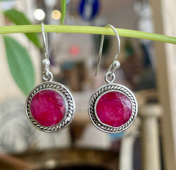 Ruby Earrings