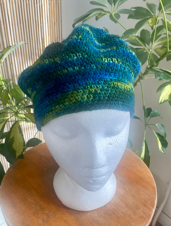 Crochet Hat - Ocean Meets Land