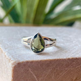 Moldavite Ring Size 5