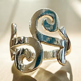 Swirl Ring Size 7 Sterling Silver