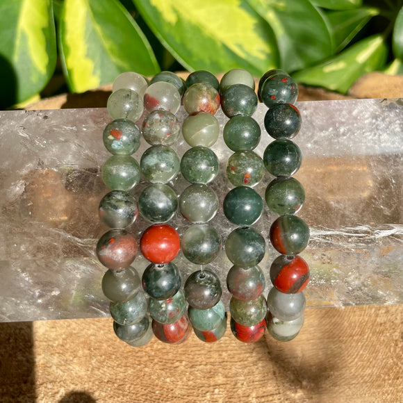 Bloodstone Bracelet 8mm