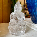 Clear Quartz Carved Buddha