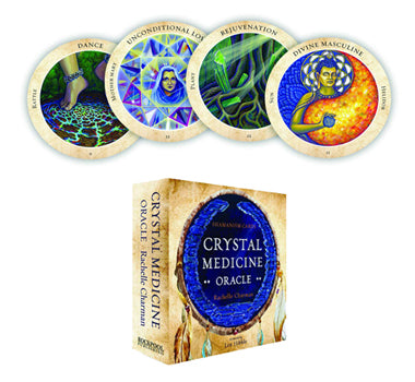 Crystal Medicine Oracle - Deck by Len Hibble