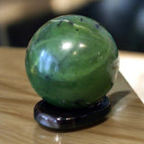 Nephrite Jade Sphere