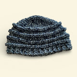 Crochet Hat by Wojo - Grey Ribbed Toque
