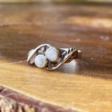 Rainbow Moonstone Ring Size 5