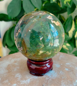 Ocean Jasper Sphere