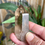Smoky Quartz Wand - Lemurian Smoky Quartz
