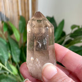 Smoky Quartz Wand - Lemurian Smoky Quartz