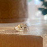 Pakimer Diamonds with Fluorescent Petroleum