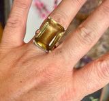Citrine Spectacular Ring Size 10