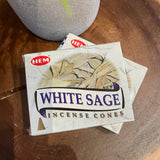 HEM® White Sage Cone Incense