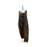 Acid Wash Overalls *- Size XL - Straight Leg