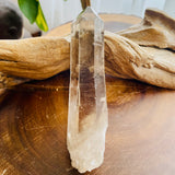 Smoky Quartz Wand - Lemurian Smoky Quartz