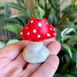 Toadstool Candle Cup - Clay by Wojo