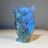 Labradorite Carved Angel Figurine