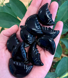 Carved Crescent Moons