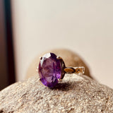 Amethyst Ring Size 11