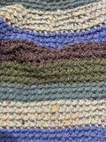 Crochet Hat - Indigo Stripe