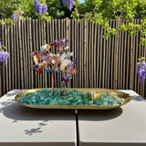 Brass and Buddha Gem Tree Incense Burner