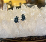 Obsidian Stud Earrings