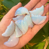 Carved Crescent Moons