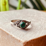 Malachite Ring Size 5