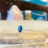 Labradorite Ring Size 7