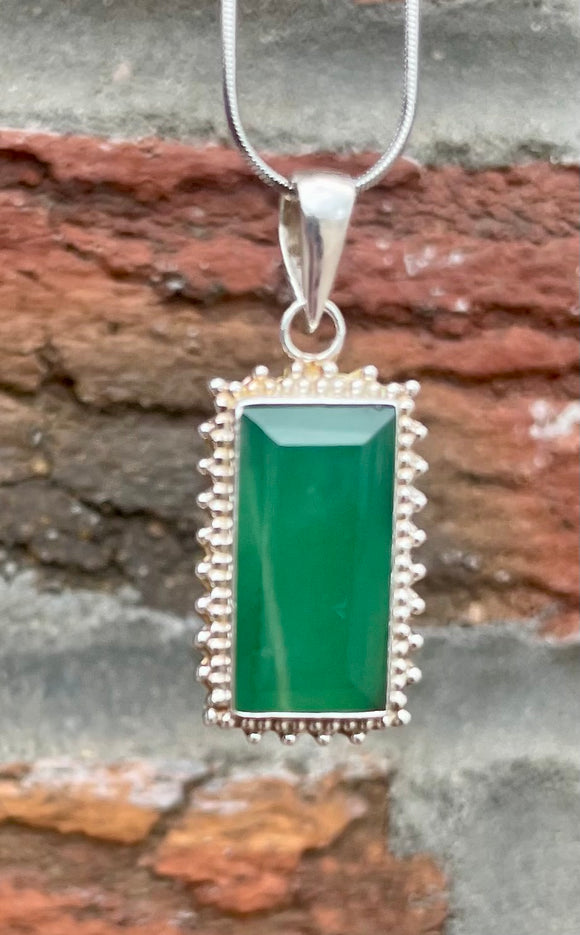 Green Aventurine Lucky Pendant