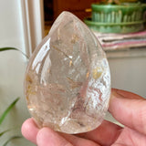 Clear Quartz Flame