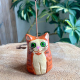 Orange Tabby Cat Incense Burner - Clay By Wojo