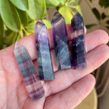 Rainbow Fluorite Point - 2 inch